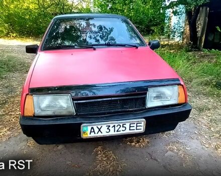 Красный ВАЗ 21099, объемом двигателя 1.3 л и пробегом 1000 тыс. км за 600 $, фото 1 на Automoto.ua