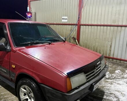 ВАЗ 21099 1993 в Краматорске на Automoto.ua Красный ВАЗ 21099, объемом двигателя 1.3 л и пробегом 3 тыс. км за 1050 $, фото 5 на Automoto.ua