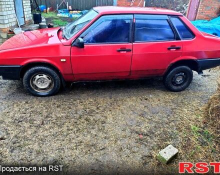 Червоний ВАЗ 21099, об'ємом двигуна 1.3 л та пробігом 0 тис. км за 700 $, фото 1 на Automoto.ua