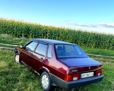 ВАЗ 21099 1993 в Бердичеве на Automoto.ua Красный ВАЗ 21099, объемом двигателя 1.3 л и пробегом 111 тыс. км за 820 $, фото 2 на Automoto.ua
