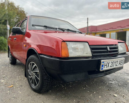 Красный ВАЗ 21099, объемом двигателя 1.29 л и пробегом 100 тыс. км за 1600 $, фото 2 на Automoto.ua