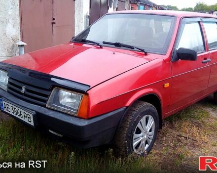 Красный ВАЗ 21099, объемом двигателя 1.5 л и пробегом 150 тыс. км за 1250 $, фото 9 на Automoto.ua