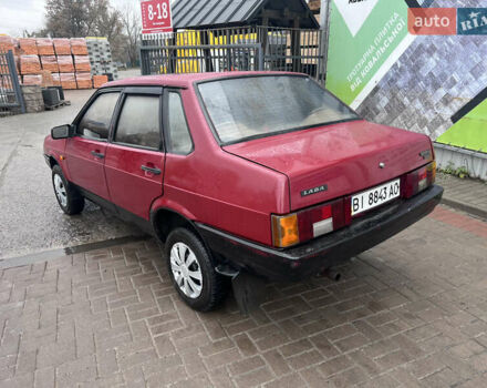 Красный ВАЗ 21099, объемом двигателя 1.5 л и пробегом 250 тыс. км за 1050 $, фото 13 на Automoto.ua