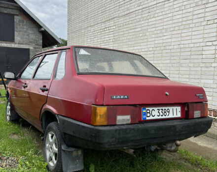 Красный ВАЗ 21099, объемом двигателя 1.46 л и пробегом 293 тыс. км за 1000 $, фото 8 на Automoto.ua