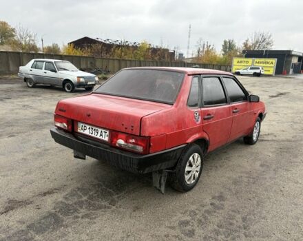 Красный ВАЗ 21099, объемом двигателя 1.5 л и пробегом 540 тыс. км за 559 $, фото 2 на Automoto.ua