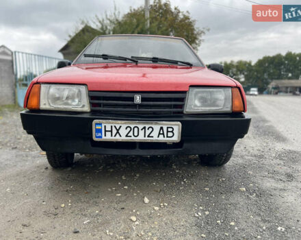 Красный ВАЗ 21099, объемом двигателя 1.29 л и пробегом 100 тыс. км за 1600 $, фото 1 на Automoto.ua