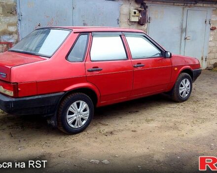 Красный ВАЗ 21099, объемом двигателя 1.5 л и пробегом 150 тыс. км за 1250 $, фото 3 на Automoto.ua