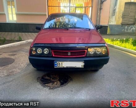Красный ВАЗ 21099, объемом двигателя 1.4 л и пробегом 200 тыс. км за 1450 $, фото 1 на Automoto.ua