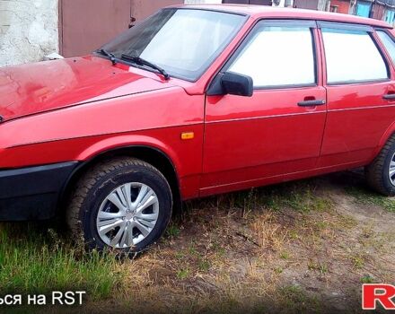 Красный ВАЗ 21099, объемом двигателя 1.5 л и пробегом 150 тыс. км за 1250 $, фото 12 на Automoto.ua