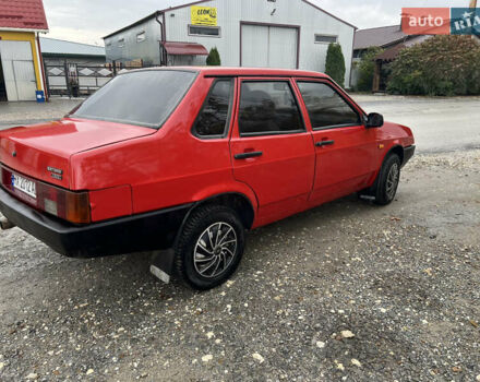 Красный ВАЗ 21099, объемом двигателя 1.29 л и пробегом 100 тыс. км за 1600 $, фото 7 на Automoto.ua
