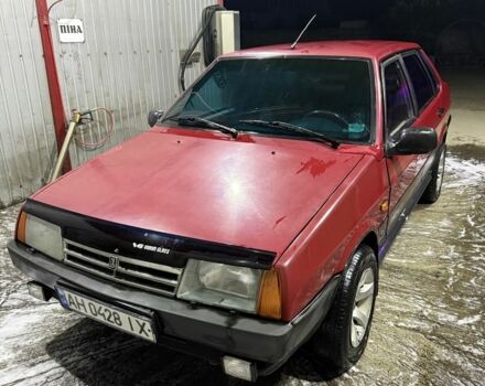 ВАЗ 21099 1993 в Краматорске на Automoto.ua Красный ВАЗ 21099, объемом двигателя 1.3 л и пробегом 3 тыс. км за 1050 $, фото 10 на Automoto.ua