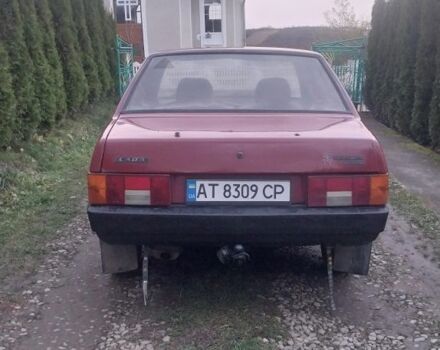 Красный ВАЗ 21099, объемом двигателя 1.5 л и пробегом 200 тыс. км за 1000 $, фото 3 на Automoto.ua