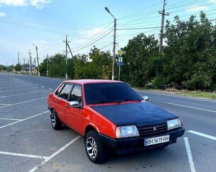 Червоний ВАЗ 21099, об'ємом двигуна 1.3 л та пробігом 250 тис. км за 850 $, фото 1 на Automoto.ua