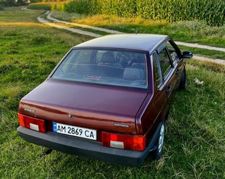 ВАЗ 21099 1993 в Бердичеве на Automoto.ua Красный ВАЗ 21099, объемом двигателя 1.3 л и пробегом 111 тыс. км за 820 $, фото 3 на Automoto.ua