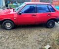 Красный ВАЗ 21099, объемом двигателя 1.3 л и пробегом 100 тыс. км за 700 $, фото 1 на Automoto.ua