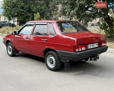 Красный ВАЗ 21099, объемом двигателя 1.5 л и пробегом 99 тыс. км за 1350 $, фото 4 на Automoto.ua