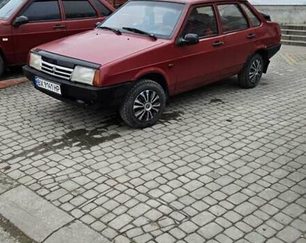 Червоний ВАЗ 21099, об'ємом двигуна 1.1 л та пробігом 200 тис. км за 1300 $, фото 5 на Automoto.ua