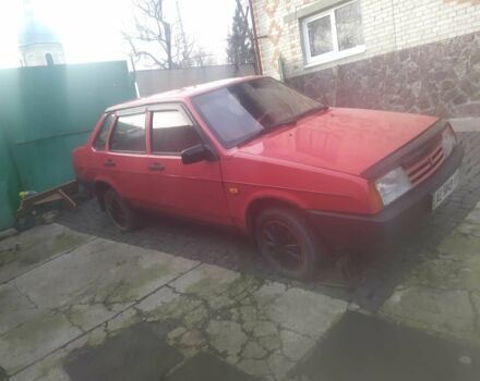 Красный ВАЗ 21099, объемом двигателя 1.5 л и пробегом 63 тыс. км за 750 $, фото 10 на Automoto.ua