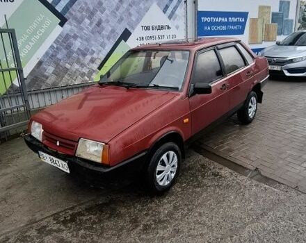 Красный ВАЗ 21099, объемом двигателя 1.5 л и пробегом 150 тыс. км за 1099 $, фото 2 на Automoto.ua