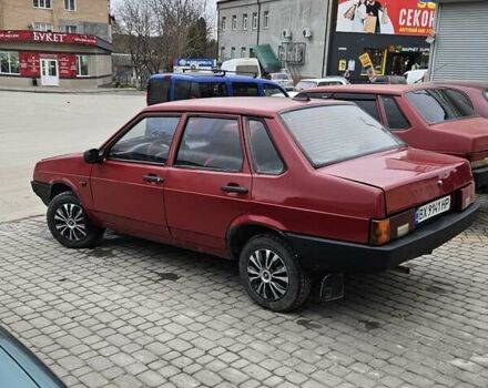 Красный ВАЗ 21099, объемом двигателя 1.1 л и пробегом 150 тыс. км за 1350 $, фото 9 на Automoto.ua