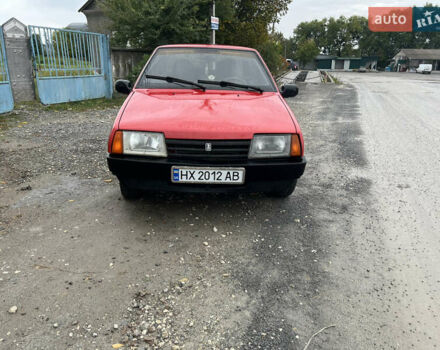 Красный ВАЗ 21099, объемом двигателя 1.29 л и пробегом 100 тыс. км за 1600 $, фото 3 на Automoto.ua