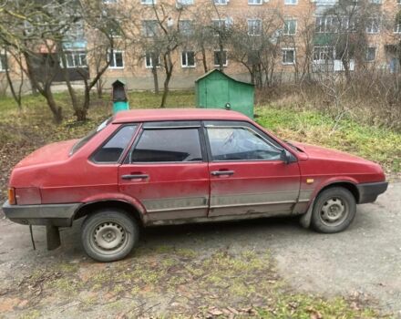 Червоний ВАЗ 21099, об'ємом двигуна 1.3 л та пробігом 250 тис. км за 662 $, фото 3 на Automoto.ua
