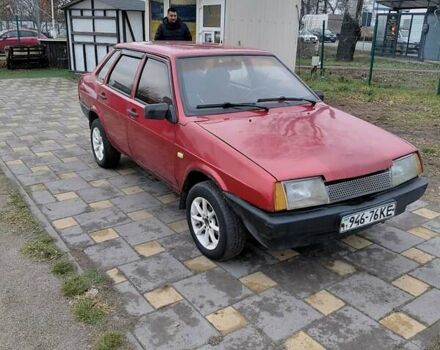 Червоний ВАЗ 21099, об'ємом двигуна 1.3 л та пробігом 300 тис. км за 550 $, фото 1 на Automoto.ua
