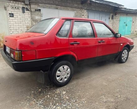 Червоний ВАЗ 21099, об'ємом двигуна 1.5 л та пробігом 250 тис. км за 880 $, фото 3 на Automoto.ua