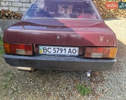 Красный ВАЗ 21099, объемом двигателя 1.3 л и пробегом 230 тыс. км за 600 $, фото 2 на Automoto.ua