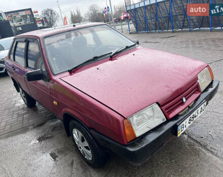 Красный ВАЗ 21099, объемом двигателя 1.5 л и пробегом 250 тыс. км за 1050 $, фото 11 на Automoto.ua