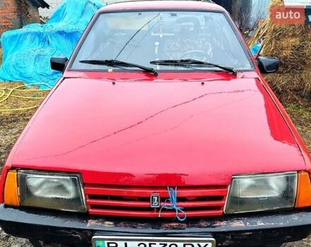 Красный ВАЗ 21099, объемом двигателя 1.3 л и пробегом 100 тыс. км за 700 $, фото 3 на Automoto.ua