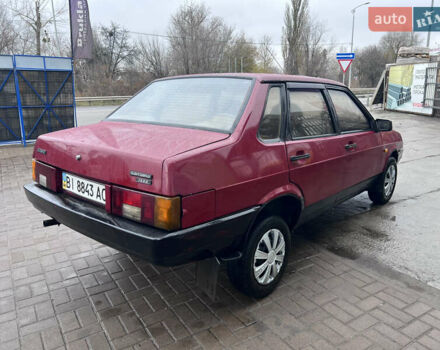 Красный ВАЗ 21099, объемом двигателя 1.5 л и пробегом 250 тыс. км за 1050 $, фото 9 на Automoto.ua