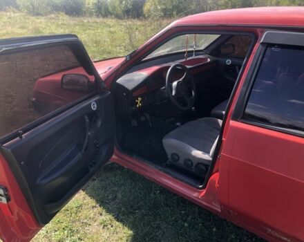Красный ВАЗ 21099, объемом двигателя 1.3 л и пробегом 256 тыс. км за 650 $, фото 3 на Automoto.ua