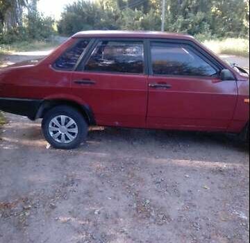 Красный ВАЗ 21099, объемом двигателя 1.5 л и пробегом 199 тыс. км за 1150 $, фото 20 на Automoto.ua