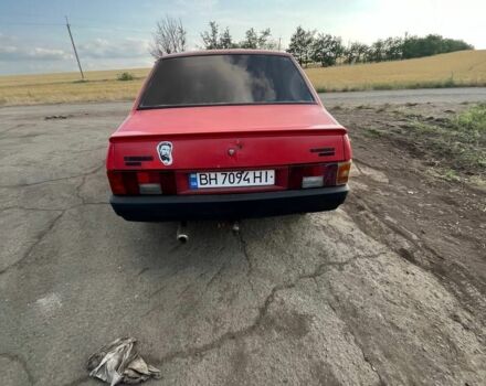 Красный ВАЗ 21099, объемом двигателя 1.3 л и пробегом 55 тыс. км за 1100 $, фото 4 на Automoto.ua