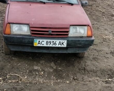 Красный ВАЗ 21099, объемом двигателя 0 л и пробегом 150 тыс. км за 520 $, фото 1 на Automoto.ua