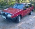 Красный ВАЗ 21099, объемом двигателя 1.5 л и пробегом 199 тыс. км за 1150 $, фото 1 на Automoto.ua