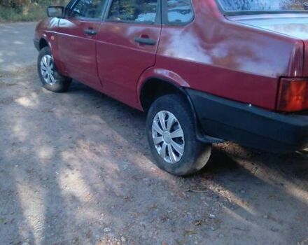 Красный ВАЗ 21099, объемом двигателя 1.5 л и пробегом 199 тыс. км за 1150 $, фото 34 на Automoto.ua