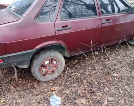Червоний ВАЗ 21099, об'ємом двигуна 1.3 л та пробігом 200 тис. км за 498 $, фото 2 на Automoto.ua