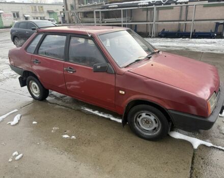 Красный ВАЗ 21099, объемом двигателя 0 л и пробегом 195 тыс. км за 700 $, фото 1 на Automoto.ua
