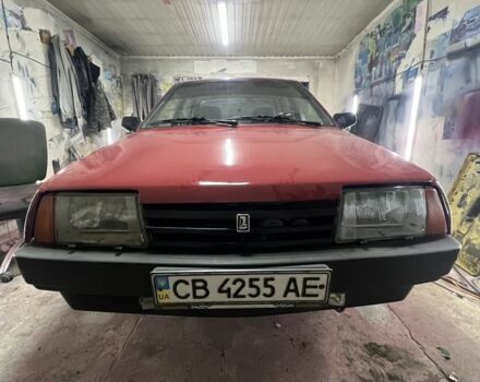 Красный ВАЗ 21099, объемом двигателя 1.5 л и пробегом 100 тыс. км за 950 $, фото 1 на Automoto.ua