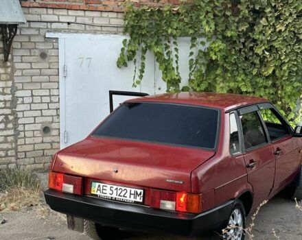Красный ВАЗ 21099, объемом двигателя 1.3 л и пробегом 60 тыс. км за 1500 $, фото 5 на Automoto.ua