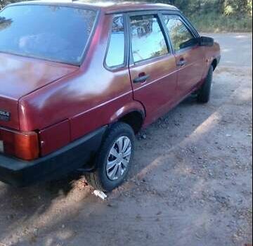 Красный ВАЗ 21099, объемом двигателя 1.5 л и пробегом 199 тыс. км за 1150 $, фото 21 на Automoto.ua