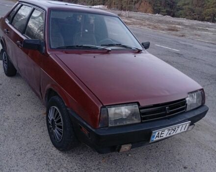 Червоний ВАЗ 21099, об'ємом двигуна 1.5 л та пробігом 232 тис. км за 880 $, фото 4 на Automoto.ua