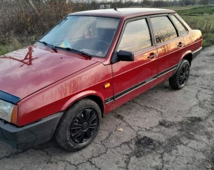 Червоний ВАЗ 21099, об'ємом двигуна 1.5 л та пробігом 220 тис. км за 1677 $, фото 5 на Automoto.ua