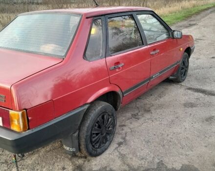 Червоний ВАЗ 21099, об'ємом двигуна 1.5 л та пробігом 220 тис. км за 1677 $, фото 2 на Automoto.ua