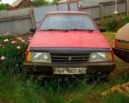 Красный ВАЗ 21099, объемом двигателя 1.6 л и пробегом 126 тыс. км за 850 $, фото 1 на Automoto.ua