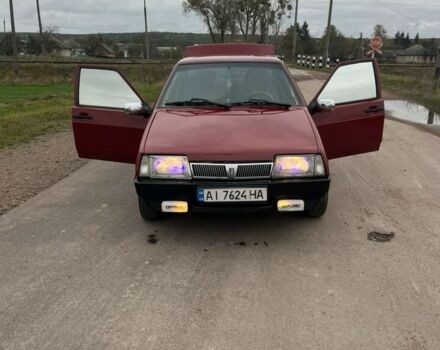 Красный ВАЗ 21099, объемом двигателя 1.5 л и пробегом 280 тыс. км за 1600 $, фото 2 на Automoto.ua