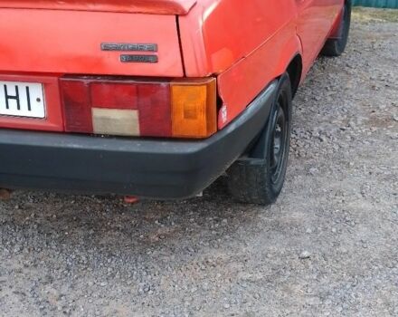 Красный ВАЗ 21099, объемом двигателя 1.3 л и пробегом 55 тыс. км за 1100 $, фото 19 на Automoto.ua