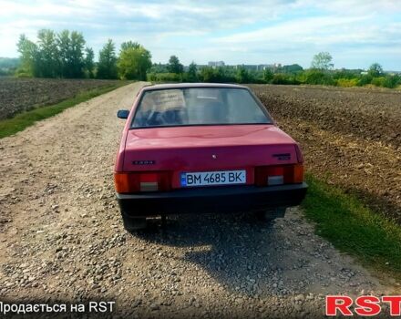 Красный ВАЗ 21099, объемом двигателя 1.5 л и пробегом 1 тыс. км за 1599 $, фото 5 на Automoto.ua